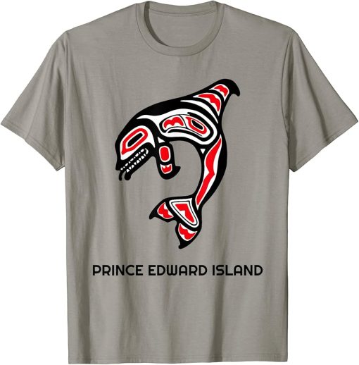 Prince Edward Island Indigenous Orca Killer Whales T-Shirt